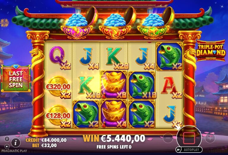 Screenshot 3 van Triple Pot Diamond